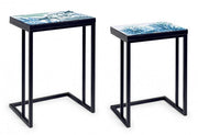 Set due tavolini arredo bizzotto