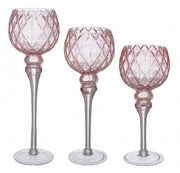 2x Set3 P.Candela 1P Melodie Calice Rosa