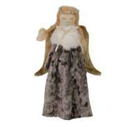 Gray fabric doll cm16x7h23