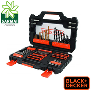 Set 104 pezzi Punte e inserti bits <strong>Black e Decker