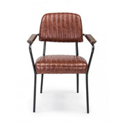 Sedia vintage  C-BR Nelly arancio scuro vintage 60x63x84h cm