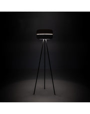 Lampada da terra Idra in metallo rosa e grigio STS