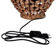 Natural rattan lamp with ø31h44,5 cm base