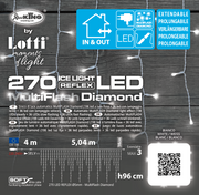 Ice Light 270 MiniLED MultiFLASH 504xH96cm Luci di Natale