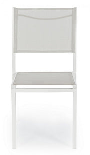 Sedia Hilde bianco Cloud da esterno cm 46 x 57 x 88 h
