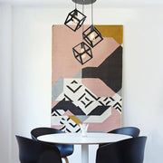 Lampada a sospensione  Agatha MDL3790 3 cubi nero EFFEZ