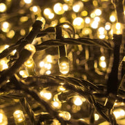 Catena luci natalizie per decorazioni esterne, 500 LED oro