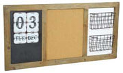 Calendario con lavagna + cesti h-4758 cm. 91,5 x 6 h 46