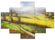 Quadro puzzle dis.paesaggio dy-1383 cm.81,5 x 115,5 x 4,5