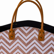 Portariviste ecopelle marroncino rettangolare cm33,5x15,5h25,5