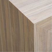 Tavolo console allungabile struttura in folding finitura olmo 90x50/300 cm