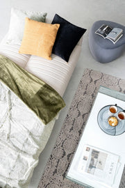 Tappeto grigio Delhi cm 200 x 300