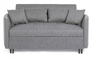 Divano letto due posti CLAYTON Grigio 166x88x h84 cm