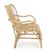 Divano per esterno in rattan due posti CLARITA 119x83x h87 cm