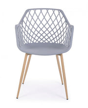 4x Sedia Optik Grigio