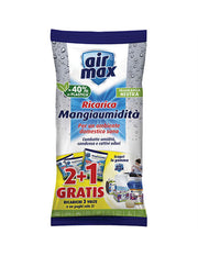 Aria pulita e fresca con Airmax Sali Ricarica Inodore da 3xgr 450!