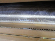 Scaffale metallo jessica bianco brush 5p largo  cm 60x28h180