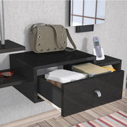 Mobile ingresso da parete Dorado antracite con specchio EFFEZ