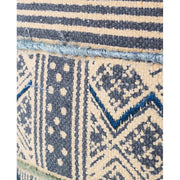 Pouf in cotone stile etnico TILAK Snorkel diametro 50x h35 cm