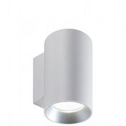 Lampada da Parete in Alluminio Pressofuso con Diffusori in Vetro Trasparente - 20W - 2620 Lumen - Classe E - Luce Calda bianco