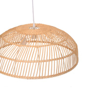Natural rattan chandelier with ø60,5h21,5 cm attachment