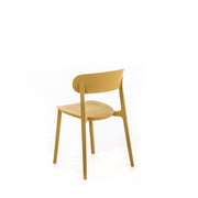 Sedia in polipropilene senape 48x577,5h cm