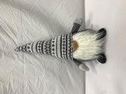 Gnomo tessuto blu cm20,5x20h45