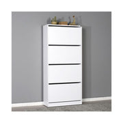 Scarpiera 4 ante a ribalta bianco 73x26xh.157 cm(SHC540BY1) EFFEZ
