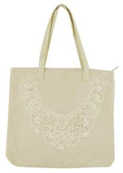 Borsa decoro pizzo fy-1533 cm. 44,5 x 11 x 54,5