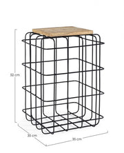 Tavolino Trellis Alto 35X35