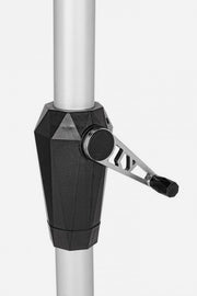 Ombrellone Vienna in alluminio Grigio scuro