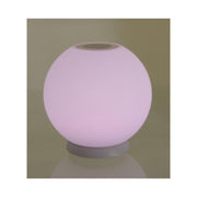 Lampada LED Speaker a sfera in Polietilene D25H25cm