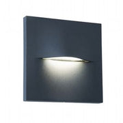 Applique tonda in alluminio pressofuso con diffusore satinato - 3W, 340 lumen, luce calda bianco