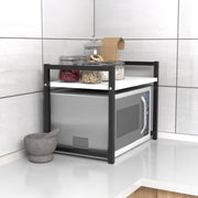 Scaffale Multiuso Singolo Ripiano Bianco 53x35x41h CM