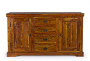 Credenza rustica Chateaux 2 ante e 4 cassetti