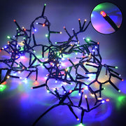 Luce filo 1000 mini led multicolore controller cm2000 al. fissa uso esterno