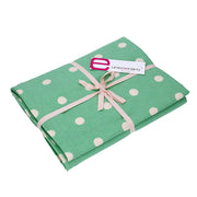 Tovaglia pop pois verde acqua rettangolare cm140x240