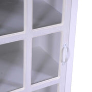 Mobiletto vetrina liverpool 1 anta + 1 cassetto cm 48