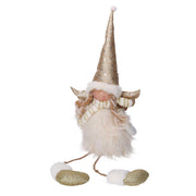 Angelo tessuto oro seduto cm24x13h70