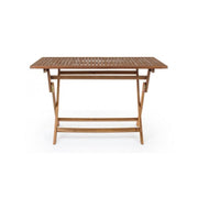 Tavolo da giardino Pieghevole Rettangolare 120x70x h73 cm