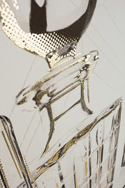 Dipinto Olio C-C Crown P2334-2 82.5X82.5