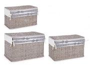 Set3 P.Oggetti Elegantly Rett Grigio