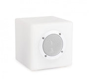 Lampada  da Giardino a LED Cubo Speaker in Polietilene 15x15cm