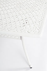 Tavolo da esterno Ivrea rettangolare bianco cm 107x 213