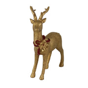 Renna resina oro cm14,5x6h20