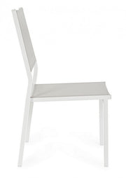 Sedia Hilde bianco Cloud da esterno cm 46 x 57 x 88 h