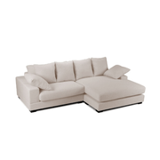Divano Calgary beige penisola reversibile