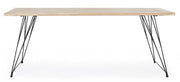 Tavolo design industrial in legno DISTRICT 200x90x h76 cm