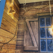 Ramo CLIMBER TIGLIO Marrone 504 MicroLED FlashLED 4m+300cm Luci di Natale