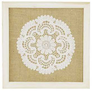 Quadro pizzo fiore fy-1522b cm30x30
